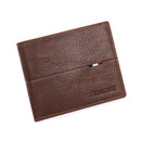 Slim Men Wallets New Short Zipper Card Holder Photo Holder Male Purse Simple Coin Pocket High Quality PU Leather Men's Wallet