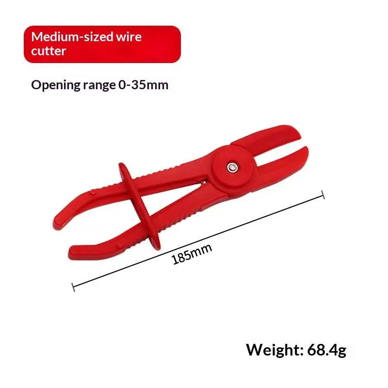 Nylon Hose Clamp Pliers for Car Repair; 1/3 Set Hands Free Brake Fuel Water Line Clamp Tool