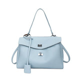 Casual Large Capacity Lychee Pattern Single Shoulder Slant Cross Bag Versatile Underarm Bag Simple Stylish Tote Bag
