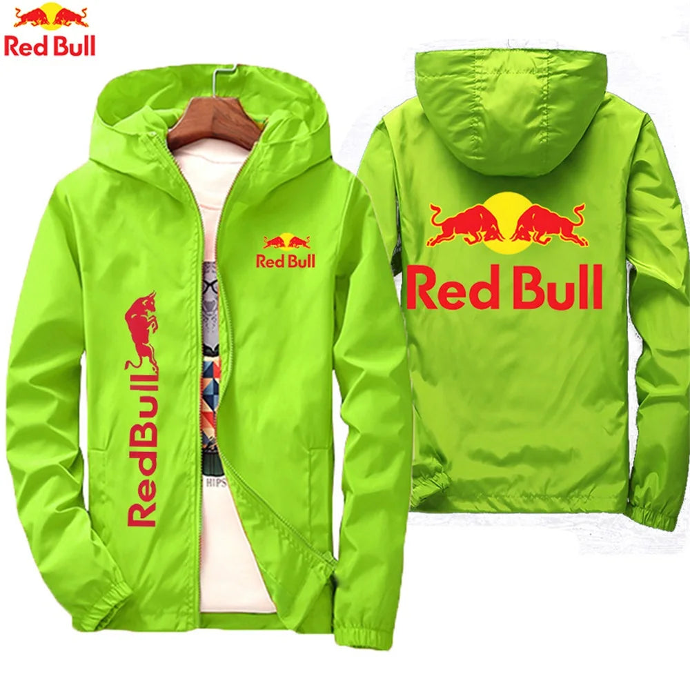New trendy brand sports jacket, casual and comfortable fabric, fashionable, lightweight and cool outdoor zipper cycling suit