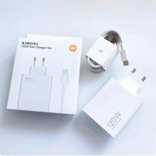 Xiaomi Original Charger Turbo Fast Charge 120W EU Hypercharge Gan Adapter For Mi 15 14T 13T Pro Redmi K80 K70E K60E Type C Cable