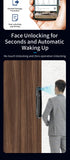 Wishome Biometric Recognition Smart Door Lock remote control Fingerprint Password IC Card APP Wifi Lock Unlock