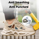 Lightweight Safety Shoes Men Women Work Shoes Steel Toe Cap Working Boots Sneakers Man Women Breathable Shoes Tactical Boots