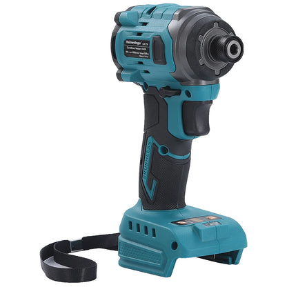 Heimerdinger Brushless Cordless Impact Driver ,1/4-Inch 6.35mm Hex Impact Driver,High Torque 220N.m Variable Speed