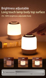 PZSUNLY LED Touch Lamp Night Light Table Lamp Bedside Lamp Bedroom Lamp with Touch Sensor Portable Desk Lamp Light for Kids Gift