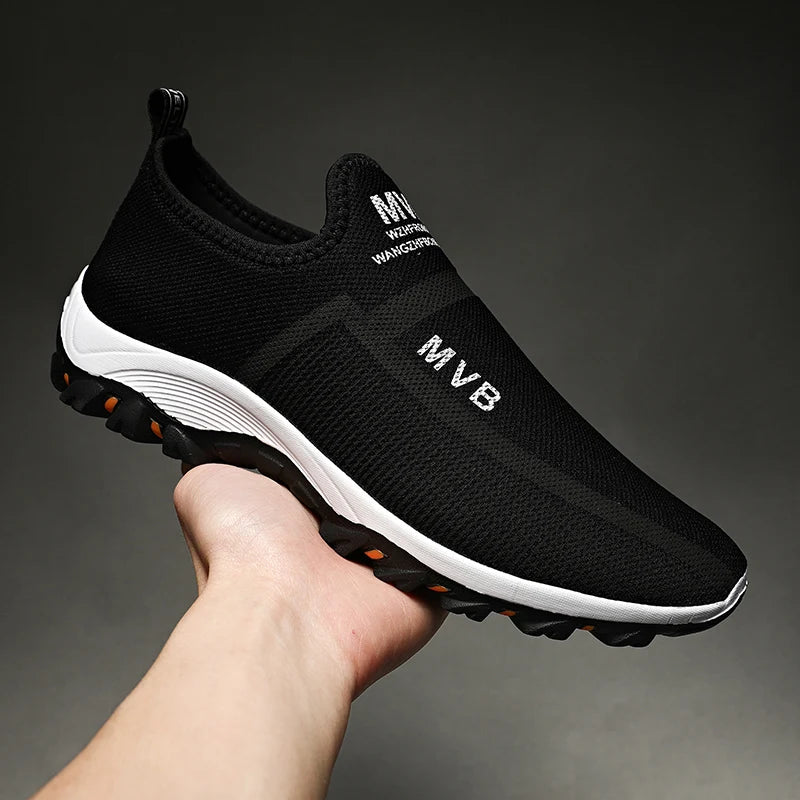 Summer Mens Casual Sport Shoes Fashion Mesh Breathable Sneakers Male Designer Tennis Shoes Man Training Walking Running Sneakers