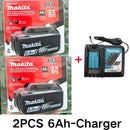 100% Genuine Makita 18v 6.0Ah Replacement battery bl1850b BL1850 bl1860 bl 1860 bl1830 bl1815 bl1840 LXT400 for makita tools