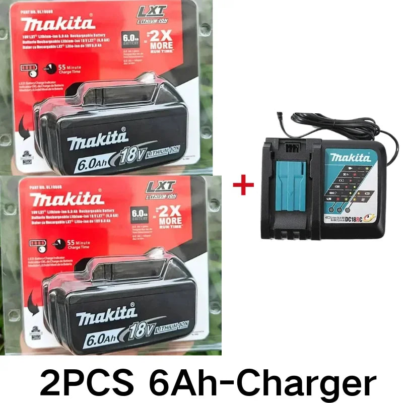 100% Genuine Makita 18v 6.0Ah Replacement battery bl1850b BL1850 bl1860 bl 1860 bl1830 bl1815 bl1840 LXT400 for makita tools