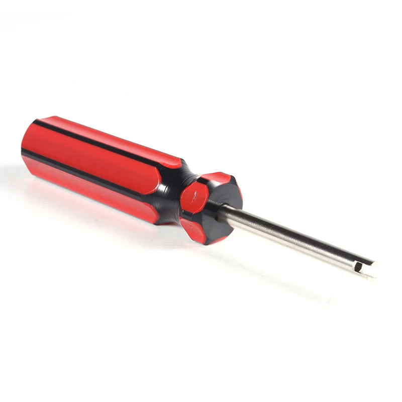 Tire Valve Core Removal Tools Wrench Plastic Handle Bike Screwdriver Wrench Core Tire Repair Hand Tool for Car Bicycle Motorcycl