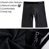 2-pack Long Leg Boxer Shorts Men's Underwear Kit Homme Underpants Boxershorts Slip Underwear for Man Cotton Male Sexy Set Box Gym