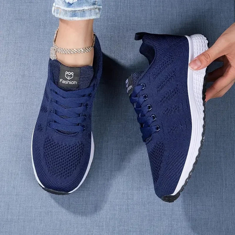 Running Shoes for Women Breathable Casual Sneakers Luxury Brand Sport Shoes Summer Fashion Light Basketball Tenis Walking Shoes
