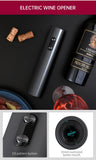Electric Wine Bottle Opener Set Automatic Corkscrew with Aerator Pourer and Foil Cutter for Kitchen Bar Party Gifts Battery