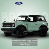 1:36 Ford Bronco Model Cars Porsche 911 Revuelto Alloy Diecast Car Toys With 2 Doors Opened Pull Back Function Vehicles For Kids