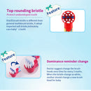 Oral B Electric Toothbrush Soft Bristle Protect Gum for Kid Waterproof Timer Teeth Brush with Extra Supplement Brush Head Refill