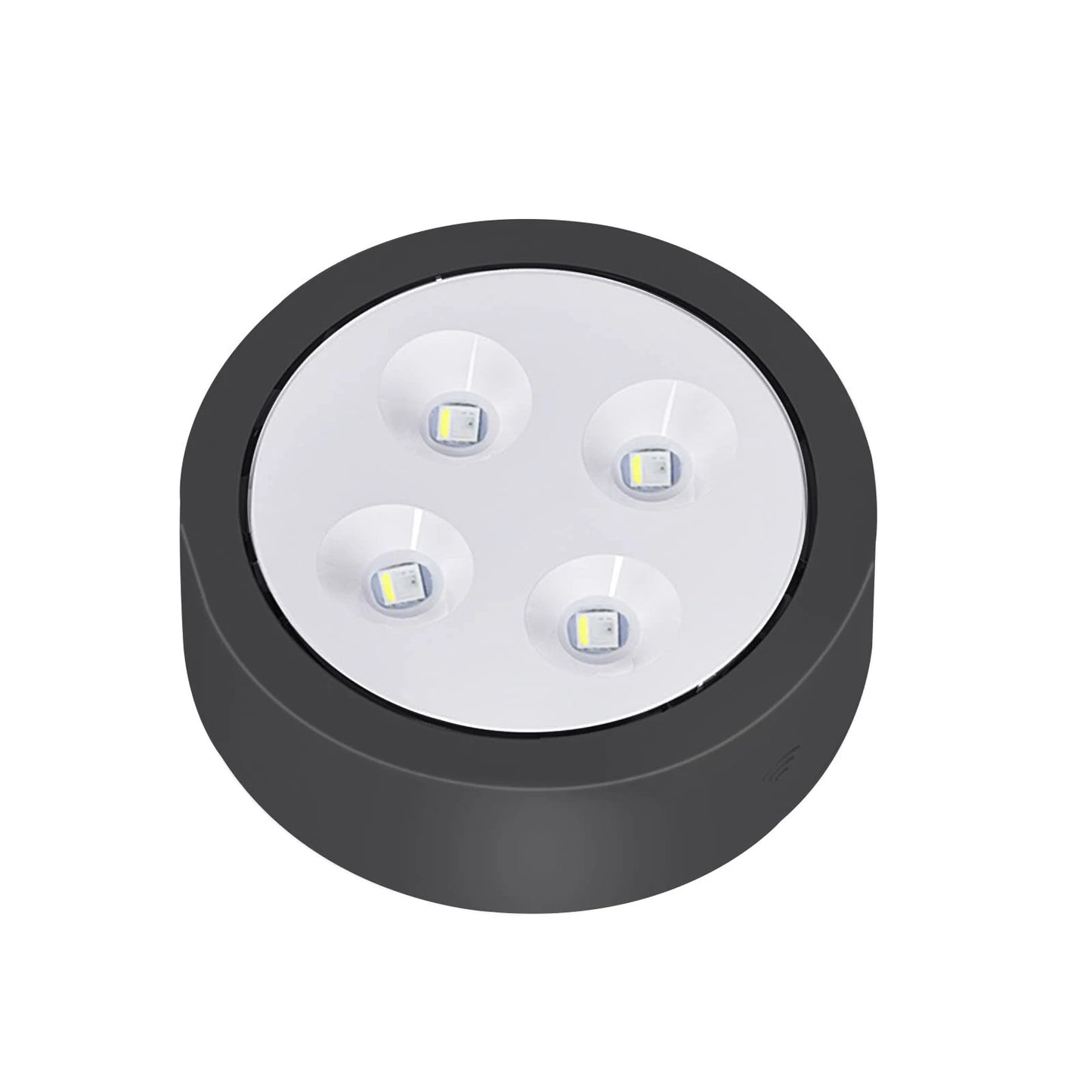 1-5 pces sem fio sob o armário luzes led para cozinha rgb mudança de cor puck luz da noite controle remoto lâmpada do armário bateria