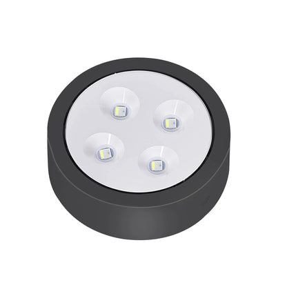 1-5 pces sem fio sob o armário luzes led para cozinha rgb mudança de cor puck luz da noite controle remoto lâmpada do armário bateria