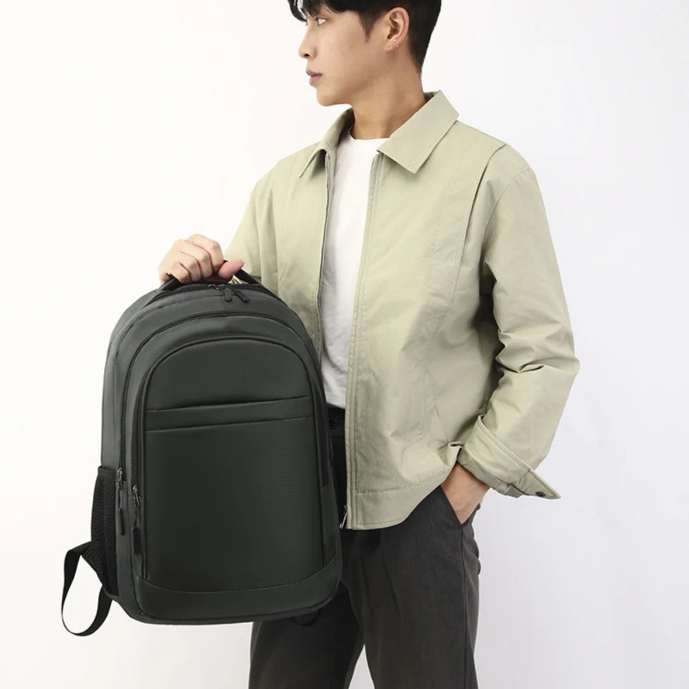 Large Capacity Backpack Comfortable Men'S Backpack Double-Shoulder Backpack Ergonomic Business Computer Bag For Mountaineering