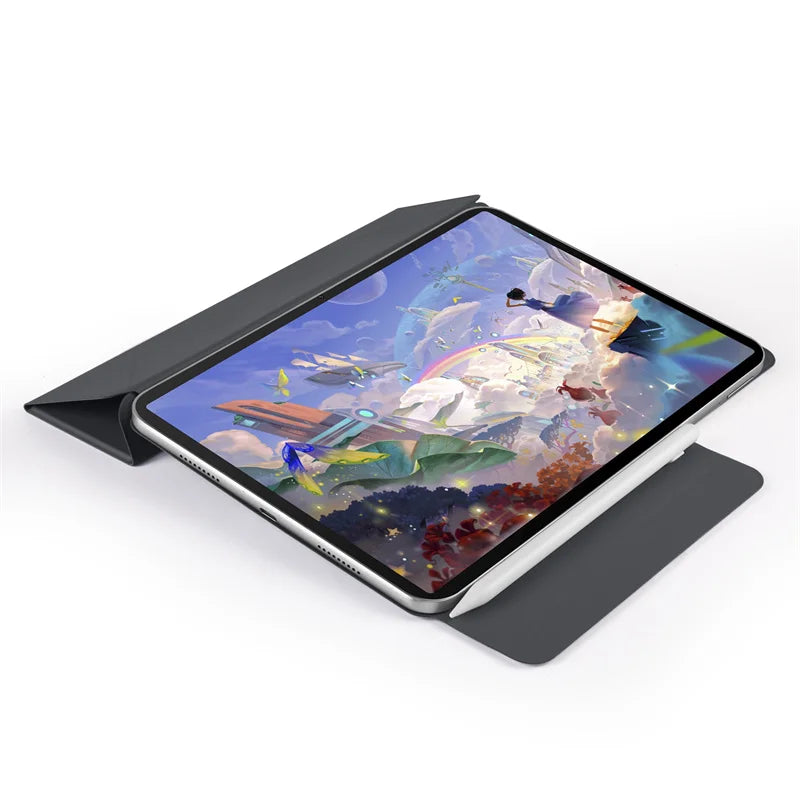 For OnePlus Pad Pro 12.1 Case Ultra Thin Multi-folding Stand Magnetic Tablet for OnePlus Pad 2 Pad2 Cover with Auto Sleep/Wake