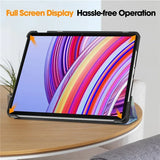 For Xiaomi Redmi Pad Pro 2024 Tri-Folding Flip Stand Case Funda for Red Mi Pad Pro 12.1 Tablet with Auto Sleep Cover