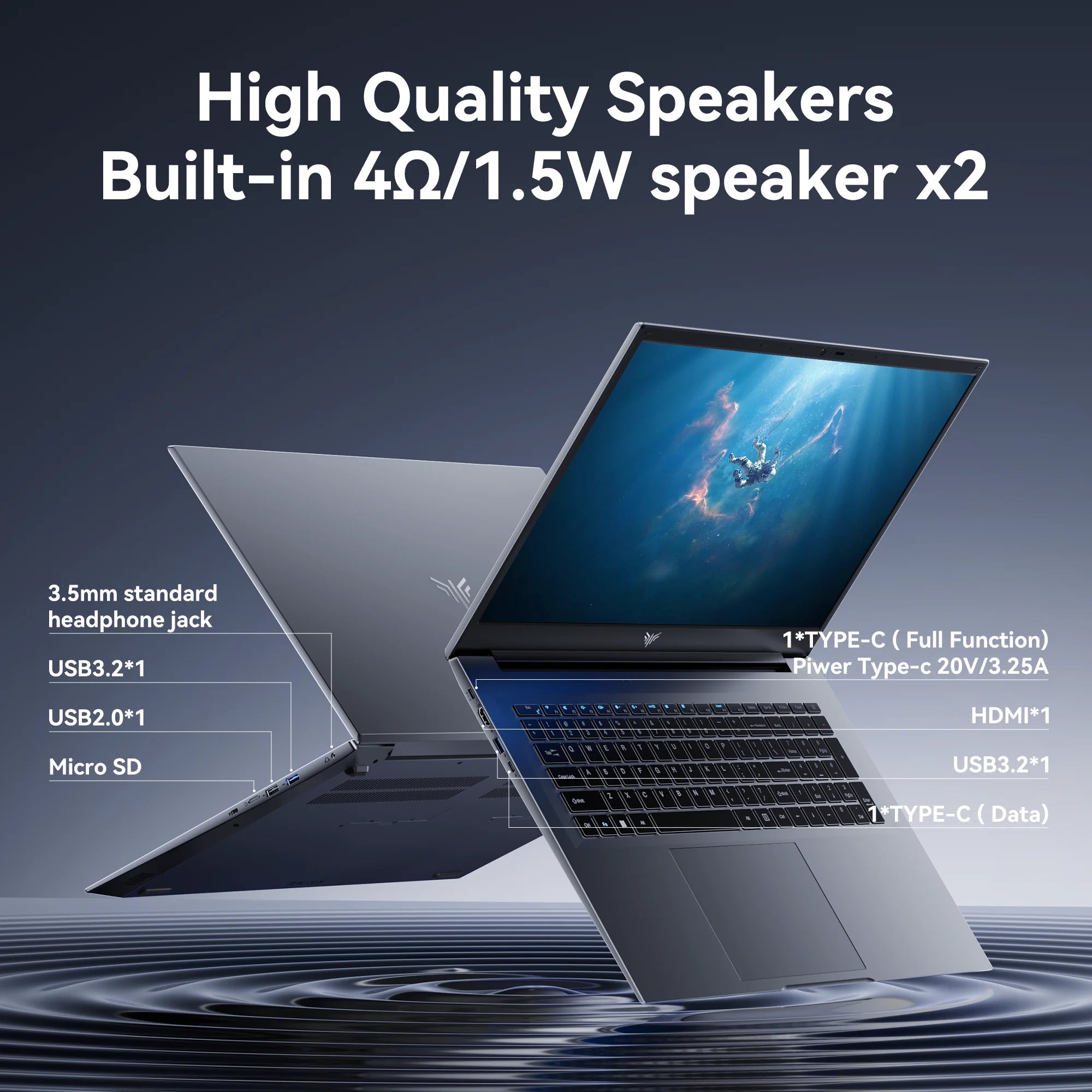 ACEMAGIC 18.5"Laptop Computer Windows 11 PRO 7000 mAh Battery AMD Ryzen 3 4300U Processor 16GB DDR4 RAM 512GB SSD Wifi5