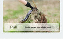 Stand Up Weed Puller Tool with Screw Holes Portable Weeding Head Replacement Gardening Digging Weeder Removal Accessory