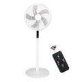 16 Inch Smart Pedestal Standing Fan Shaking Time Outdoor Remote Control Floor Fan for Living Room Bedroom Kitchen Home Office
