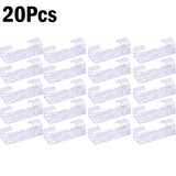 1/100Pcs Cable Clips Self-Adhesive Cable Organizer Cord Management System Cord Holder for Wire Management Desk Car Office Home