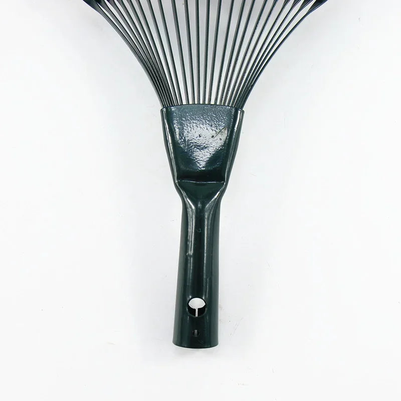Realmote Rake 22 Toothed Rake Dead Leaf Rake Steel Wire Garden Gardening Tools Agriculture