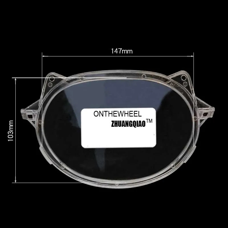 Motorcycle Motocross Moped Speedometer Tachometer Dashboard Instrument Glass Plastic Lens Cover For Scooter ATV E-Scooter