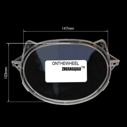Motorcycle Motocross Moped Speedometer Tachometer Dashboard Instrument Glass Plastic Lens Cover For Scooter ATV E-Scooter