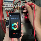 Multímetro EMF inteligente BSIDE S20/A10/A1, 9999 cuentas, recargable, monitor de radiación, voltímetro CA/CC, ohmímetro, prueba