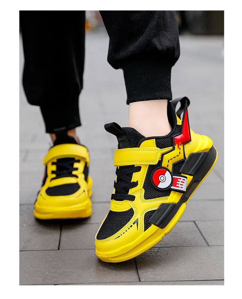 Children Cartoon Sneakers Kids Shoes Fashion Boys and Girls Sneakers Student Casual Running Shoes Breathable and Lightweight