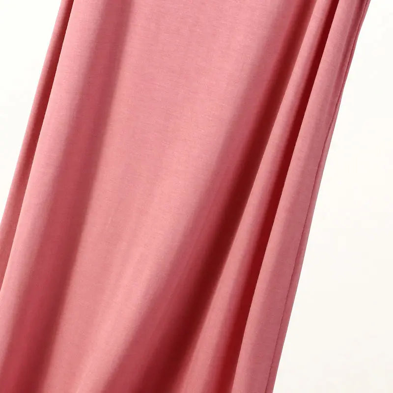 XL to 8XL Lengthen Modal Dress Plus size Spaghetti strap bottoming dresses Halter sundress Camisoles slips Inner Petticoat