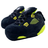 Zapatillas de casa unisex cálidas para hombre y mujer, zapatillas de casa, zapatos de suelo, talla grande, talla única 35-44, invierno 