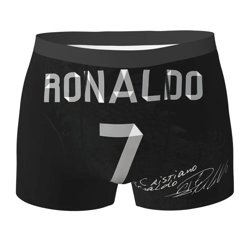 Boxer Underpants Shorts Cristiano Ronaldo Cr7 Panties Men Ventilate Underwear for Homme Man Boyfriend Gifts