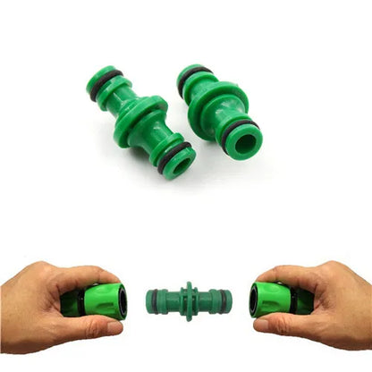 Conector rápido de 5 piezas para manguera de jardín de 1/2 pulgada, para manguera de jardín, conector de agua de lavado, reparación de juntas, accesorios de tubería