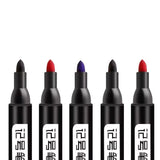 5-50Pcs Waterproof Oil-based Marker Pen Markers Black Blue Red Ink for Glass Metal Stationery Art Drawing Office School Supplies