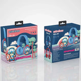 Auriculares inalámbricos Bluetooth Disney Marvel Y08 plegables con sonido envolvente HIFI para ordenador portátil, para niños, dibujos animados de anime