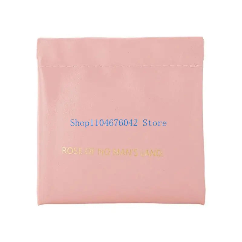 652F Automatic Closure Cosmetic Organizers PU Leather Travel Portable Storage