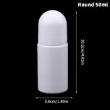30ML-100ML DIY Deodorant Containers Roller Bottles For Essential Oils Empty Refillable Roll On Bottles
