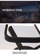 Modern LED Ceiling Light 2 Rings Creative Design Ceiling Lamp Indoor Lighting Fixtures Hallway Balcony Aisle Office Light