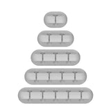 Silicone USB Cable Organizer USB Charging Cable Winder Desktop Tidy Management Clips Cable Holder For Mouse earphone Accessories