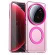 Matte Clear Magnetic Wireless Charge Magsafe Case For Xiaomi 15 Ultra 14T Pro Civi4 Military Armor Shockproof Candy Color Cover