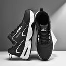 Men Sports Running Shoes Outdoor Walking Soft Casual Sneakers Fashion Designer Leather Sneaker Waterproof Men's Tennis Masculina