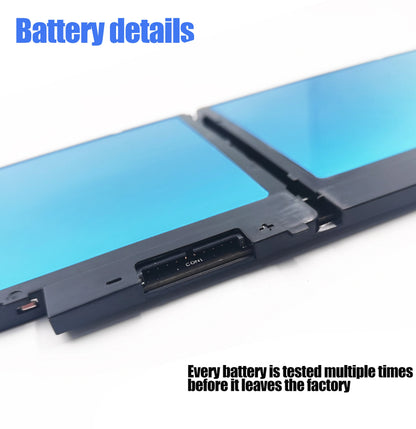 E7470 E7270 J60J5 Laptop Battery Compatible with Dell Latitude E7470 E7270 7470 7270 Series Type 0MC34Y MC34Y R1V85 242WD GG4FM