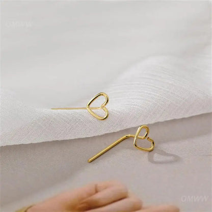 Pendientes geométricos sencillos y delicados, pendientes de piedras preciosas de colores de moda, tendencia de moda masculina, pendientes de circonita de alta calidad. 