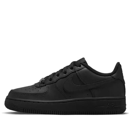 Nike Court Borough Low-Top Kids's Sneakers Couro Sintético Clássico Estilo Retro Antiderrapante Amortecedor Resistente ao Desgaste
