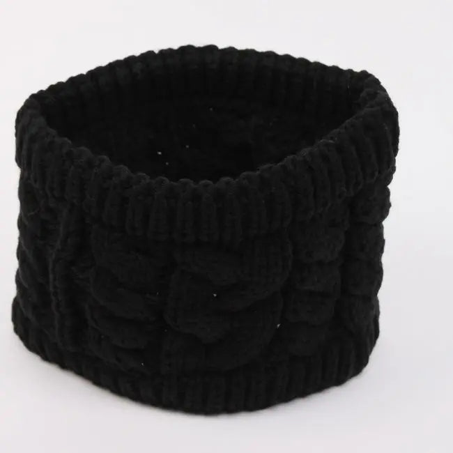 Female Cycling Cap Warm Knitted Riding Skullies Beanies Twisted Head Wrap Women's Winter Hat Hairwrap Headwear