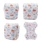 Pañal de baño reutilizable U PICK ALVABABY con diseño de moda para bebés menores de 1 año