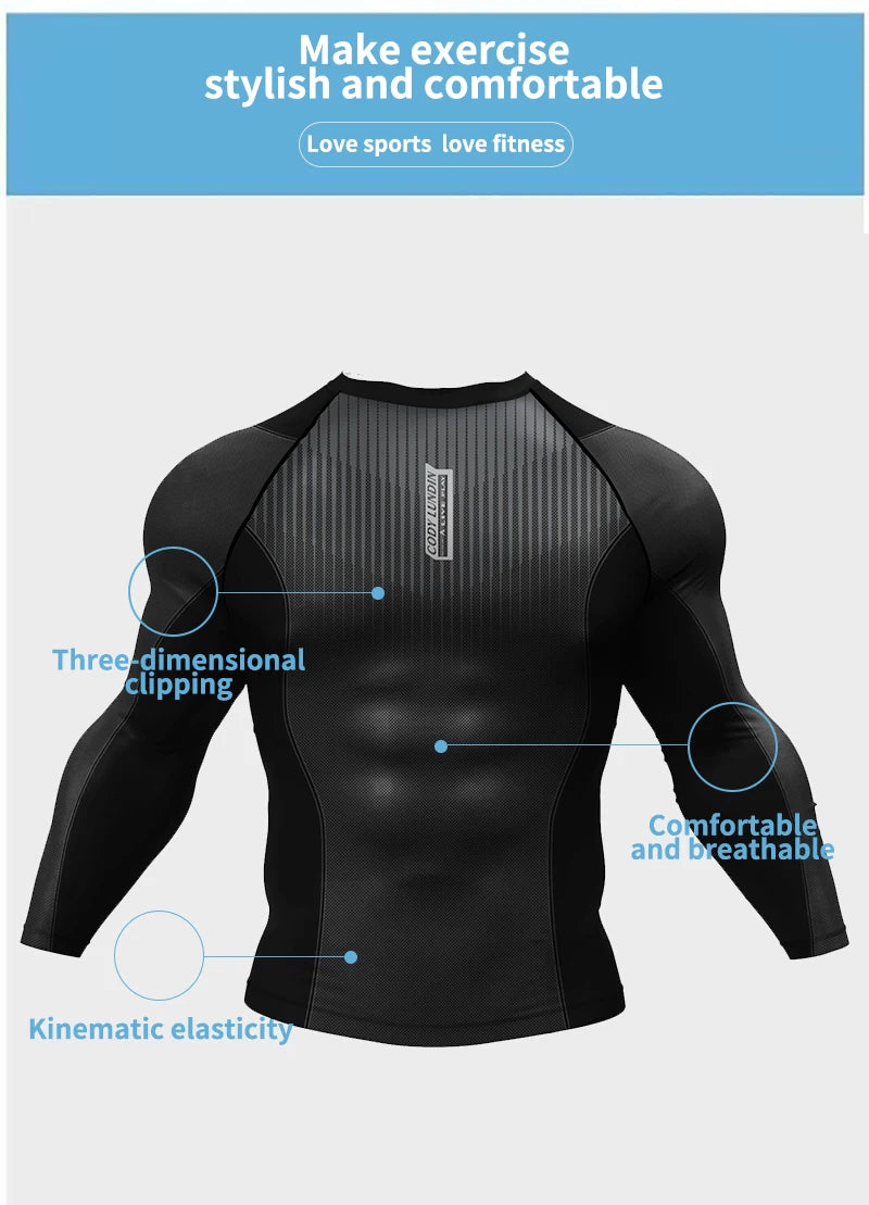 Custom Hot Sale Cody Lundin Wrestling BJJ Jiu Jitsu Rash Guard For Men 3D Sublimation Tattoo Tight Long Sleeve kickBoxing Jersey